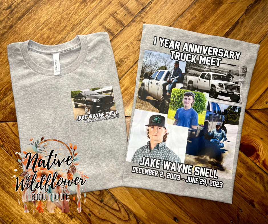 Jake Snell 1 year Truck Meet Tee