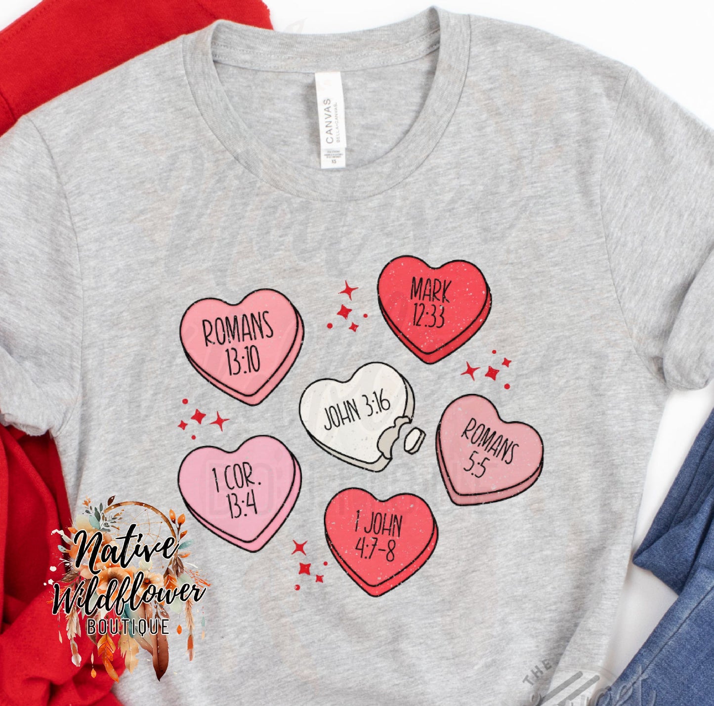 Candy Heart Bible Verses