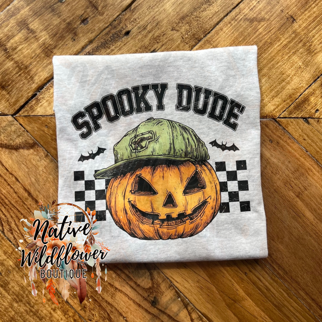 Spooky Dude-Pumpkin