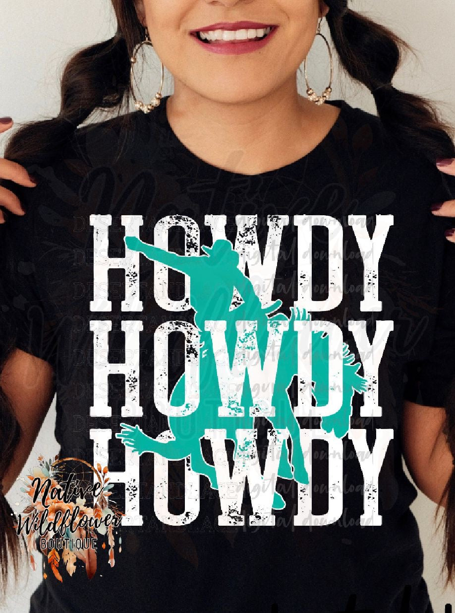 Turquoise Howdy