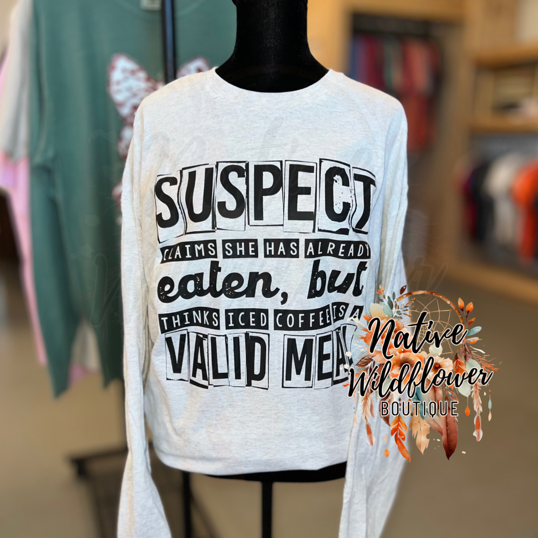 Suspect Claims-iced coffee