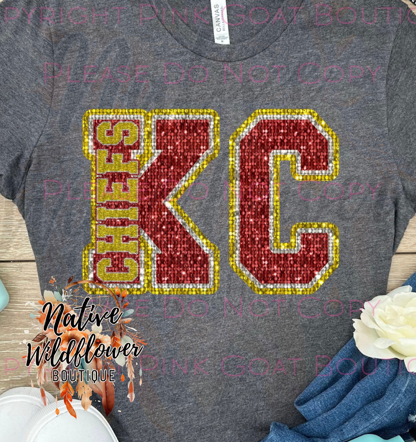 Faux Glitter KC