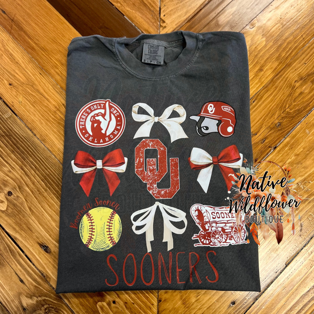 Red and White Croquette Softball