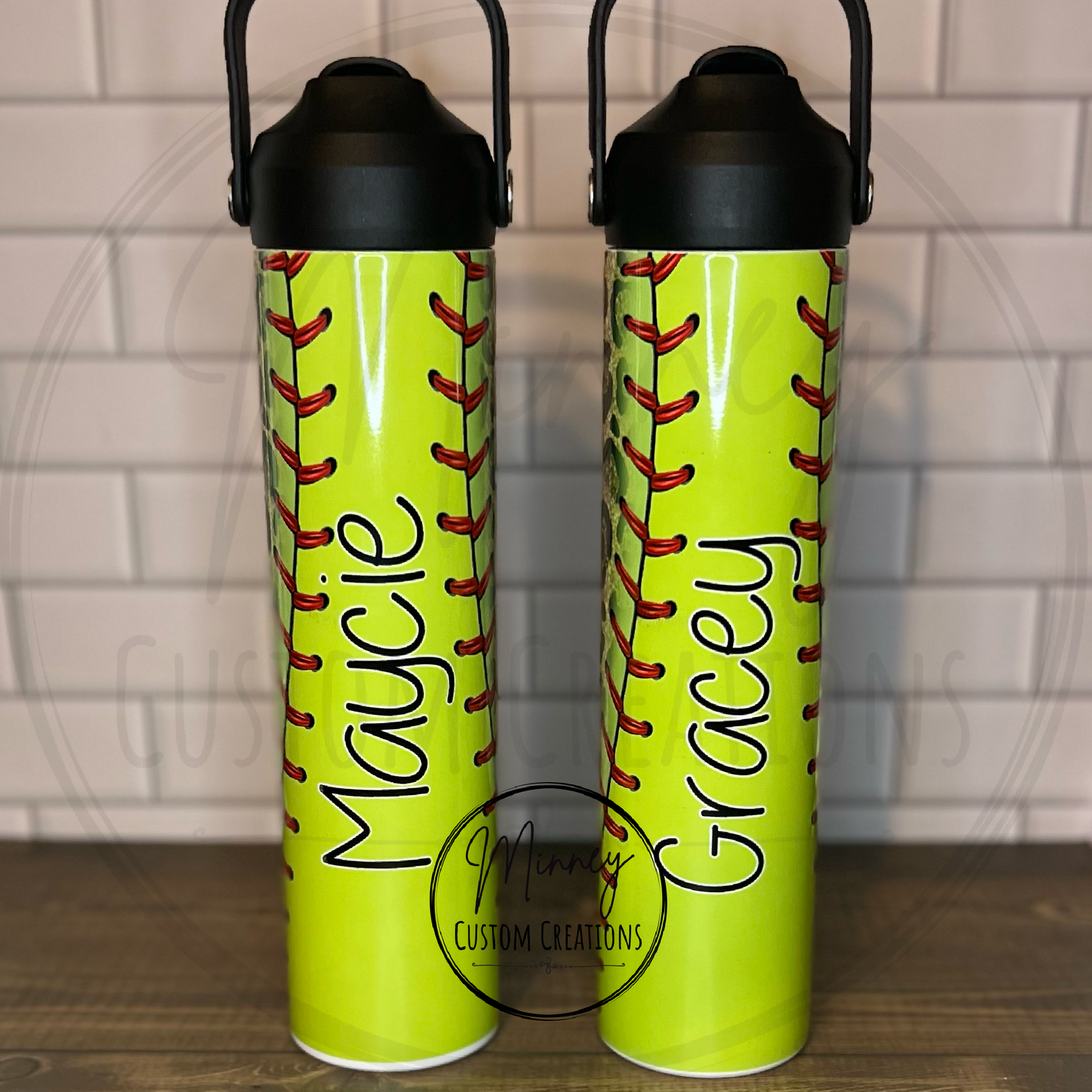 Leopard Softball Tumbler