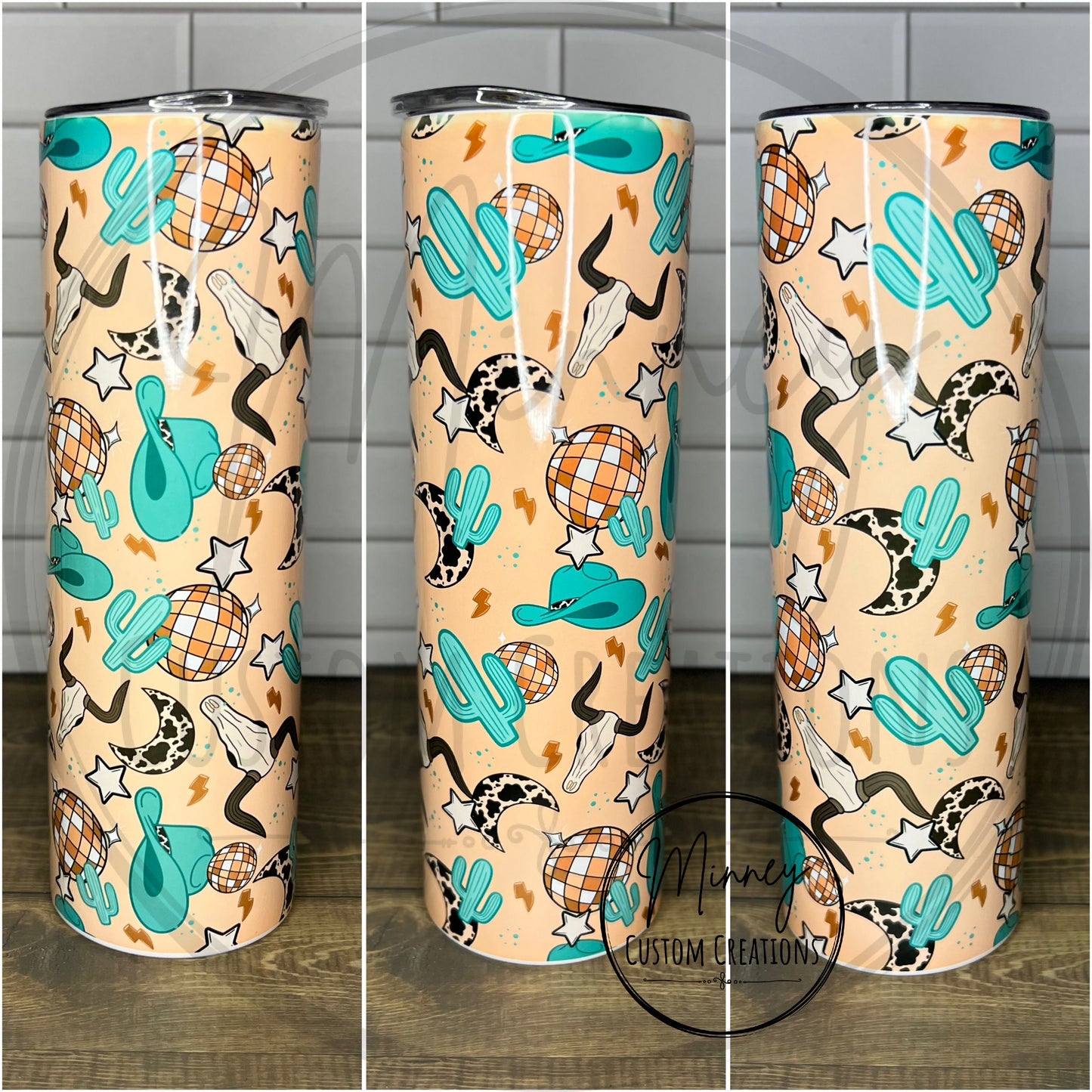 Cowboy Disco Tumbler