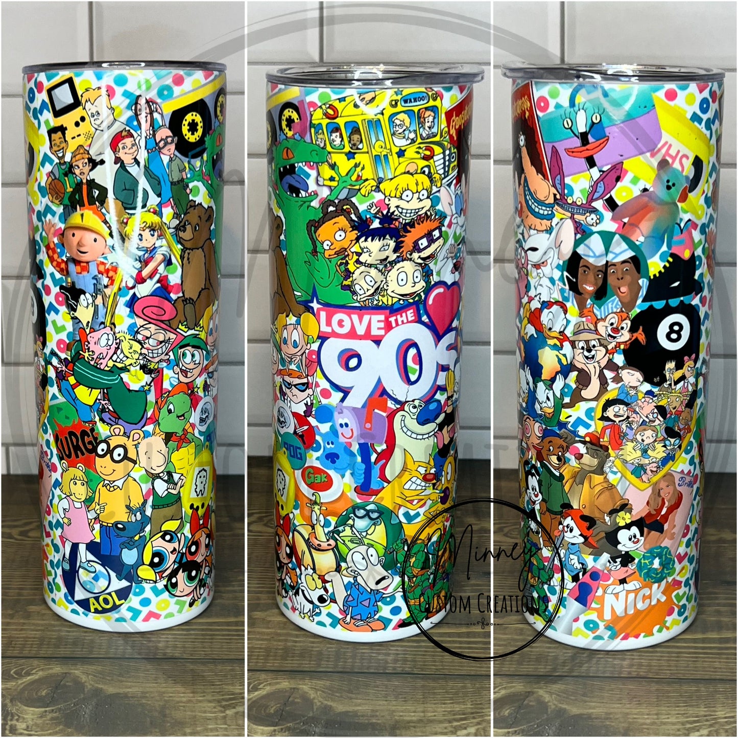 I Love the 90’s Tumbler