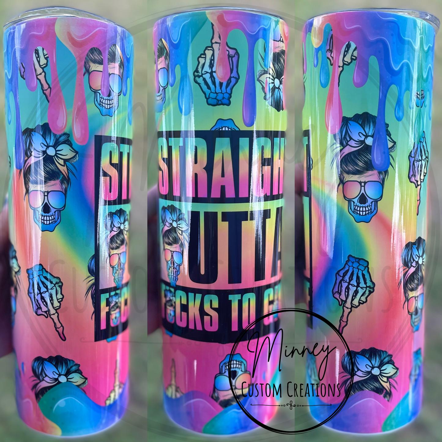 Straight Outta F's Tumbler