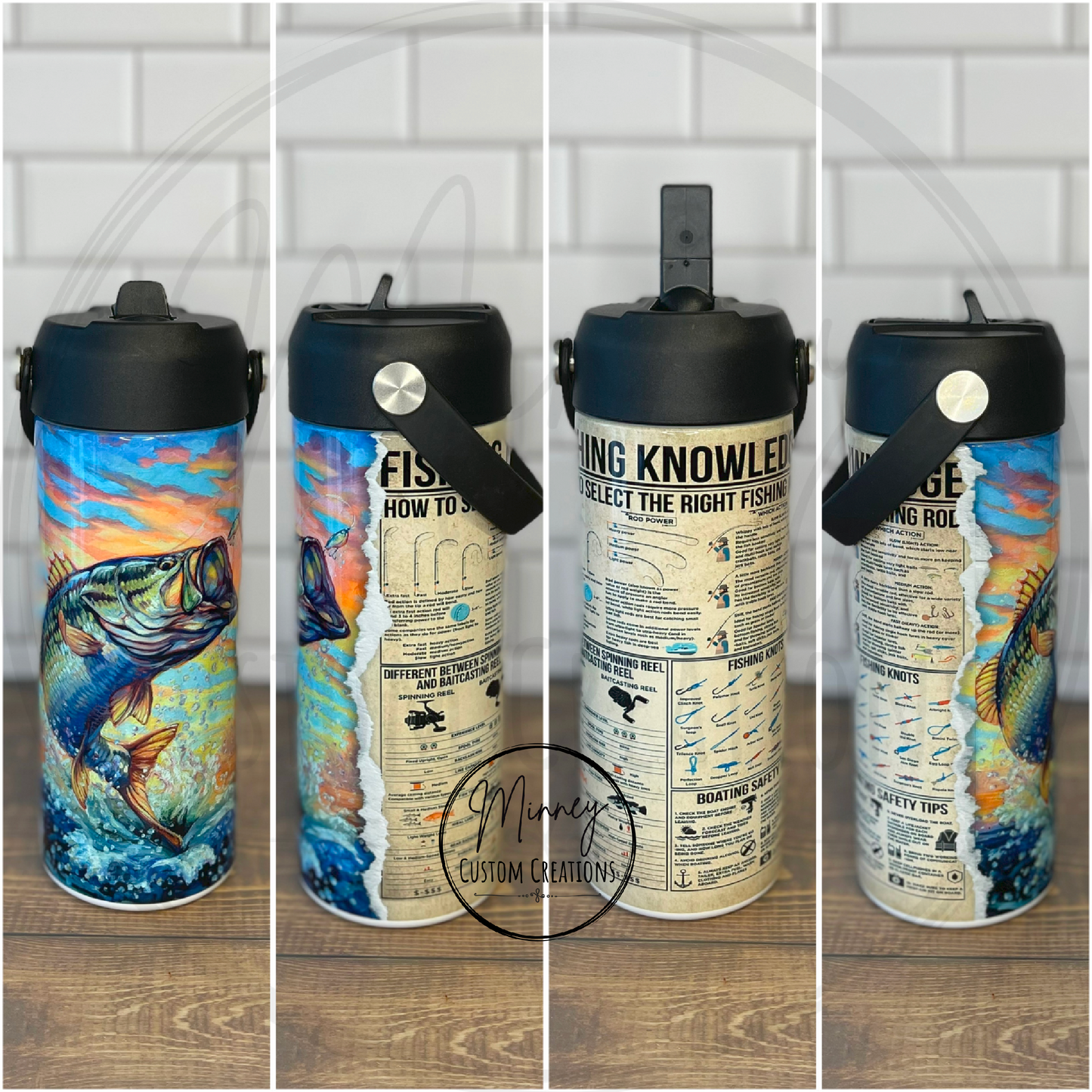 Fishing Knowledge Tumbler