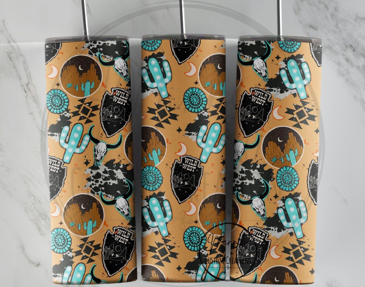 Aztec Wild Retro Tumbler