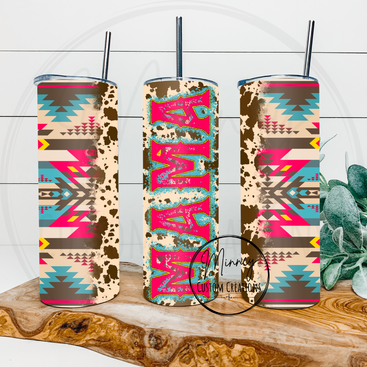 Aztec Tribal Mama Tumbler