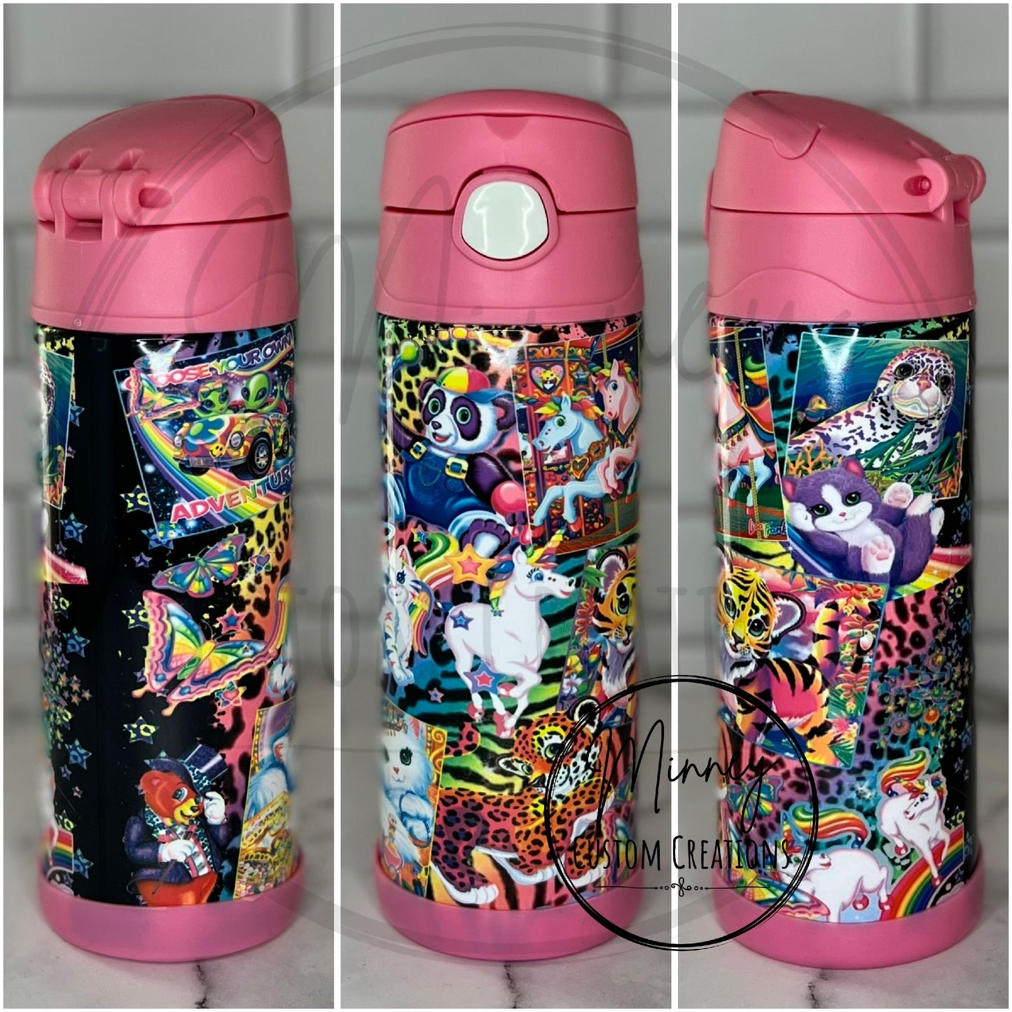 Rainbow Character Tumbler