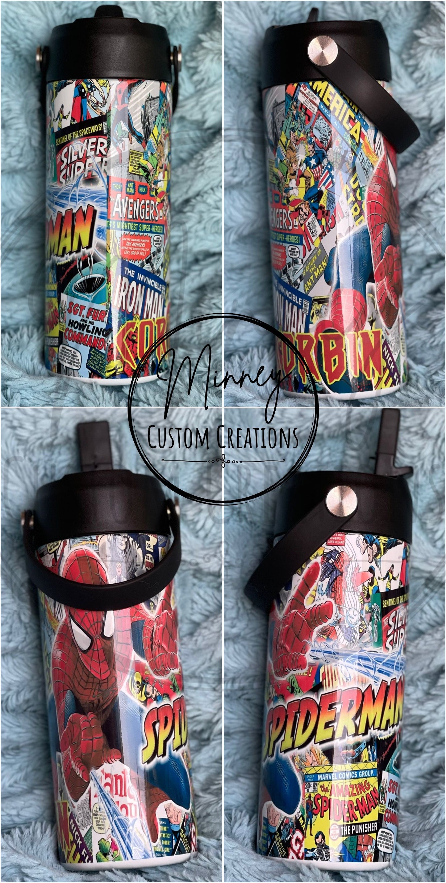 Spider Comic Book Tumbler