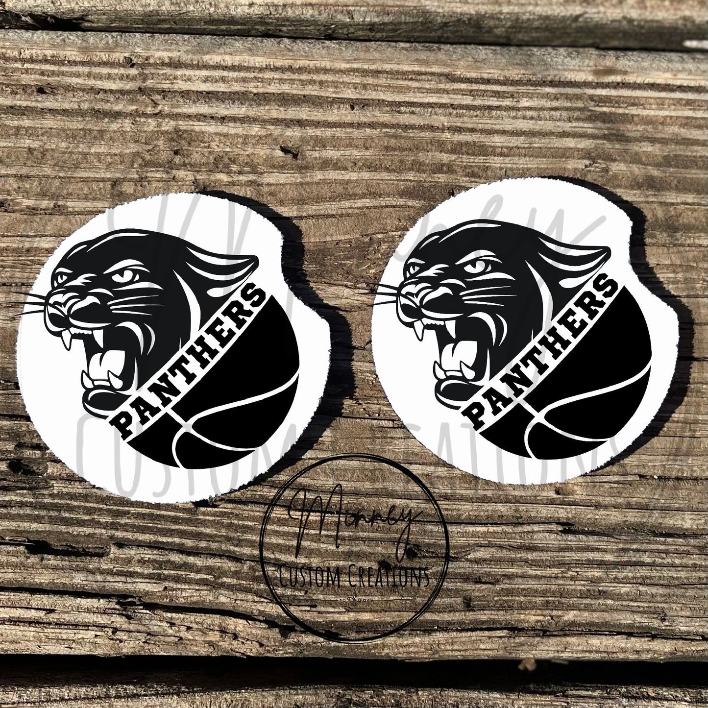 Panthers Car Coasters