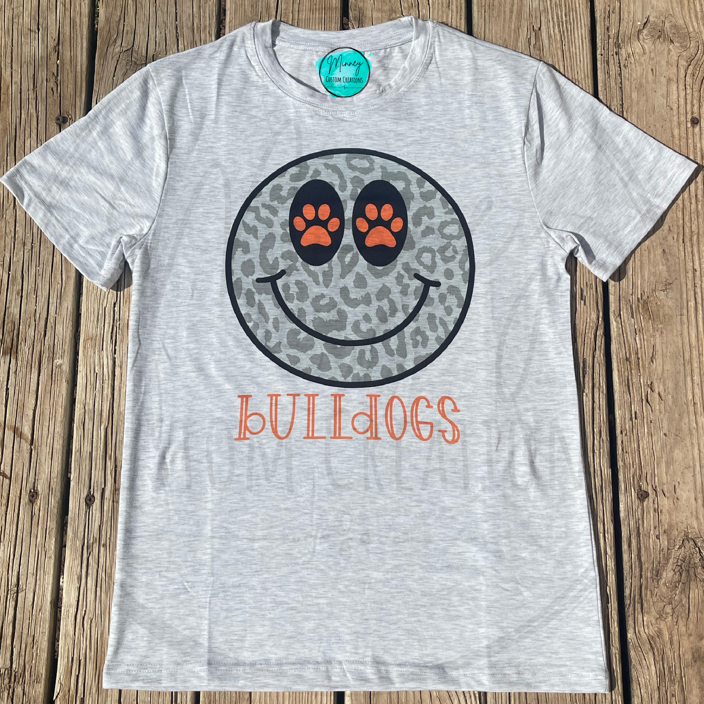 Bulldogs Smiley Face