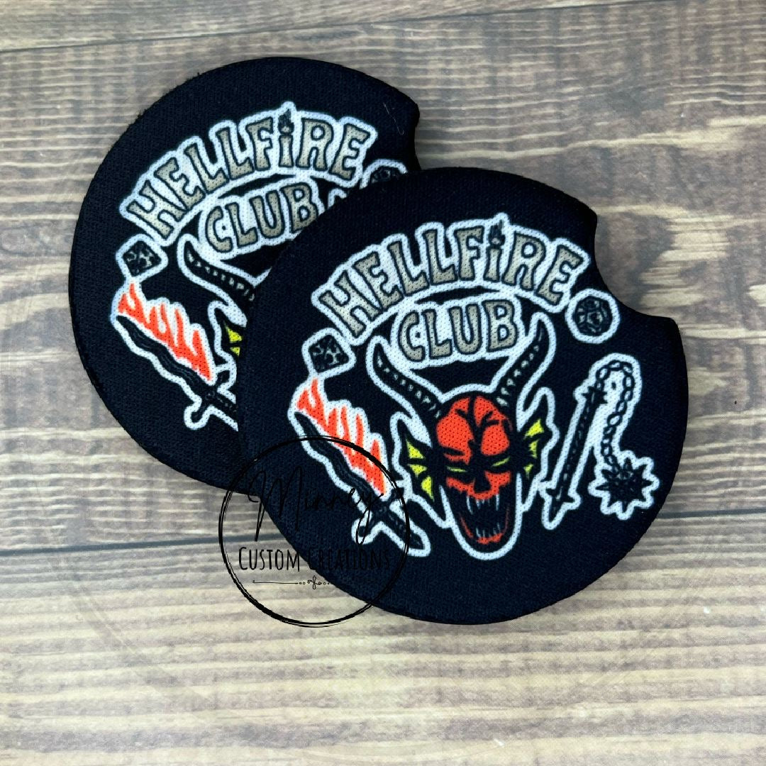 F I R E Club Car Coasters