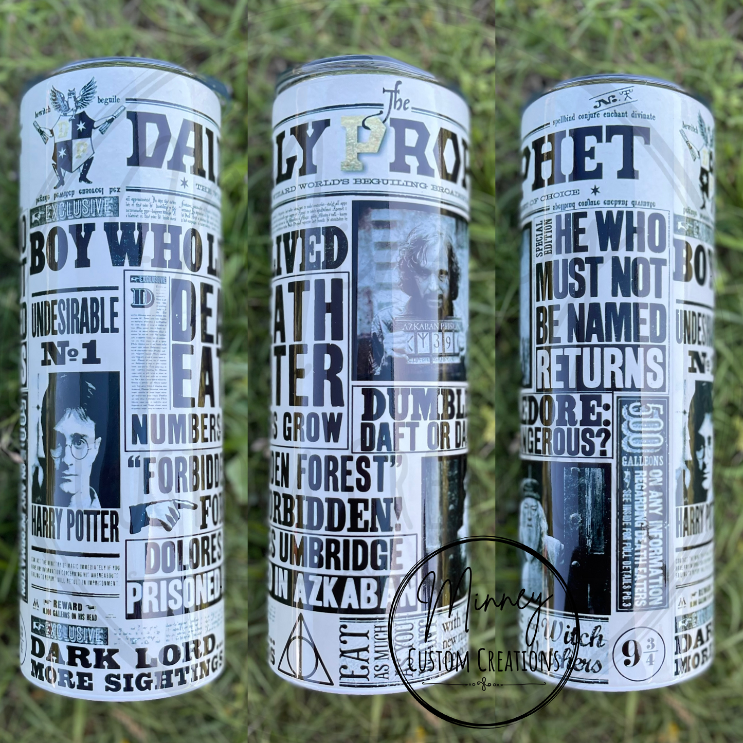 Wizard Newspaper Tumbler