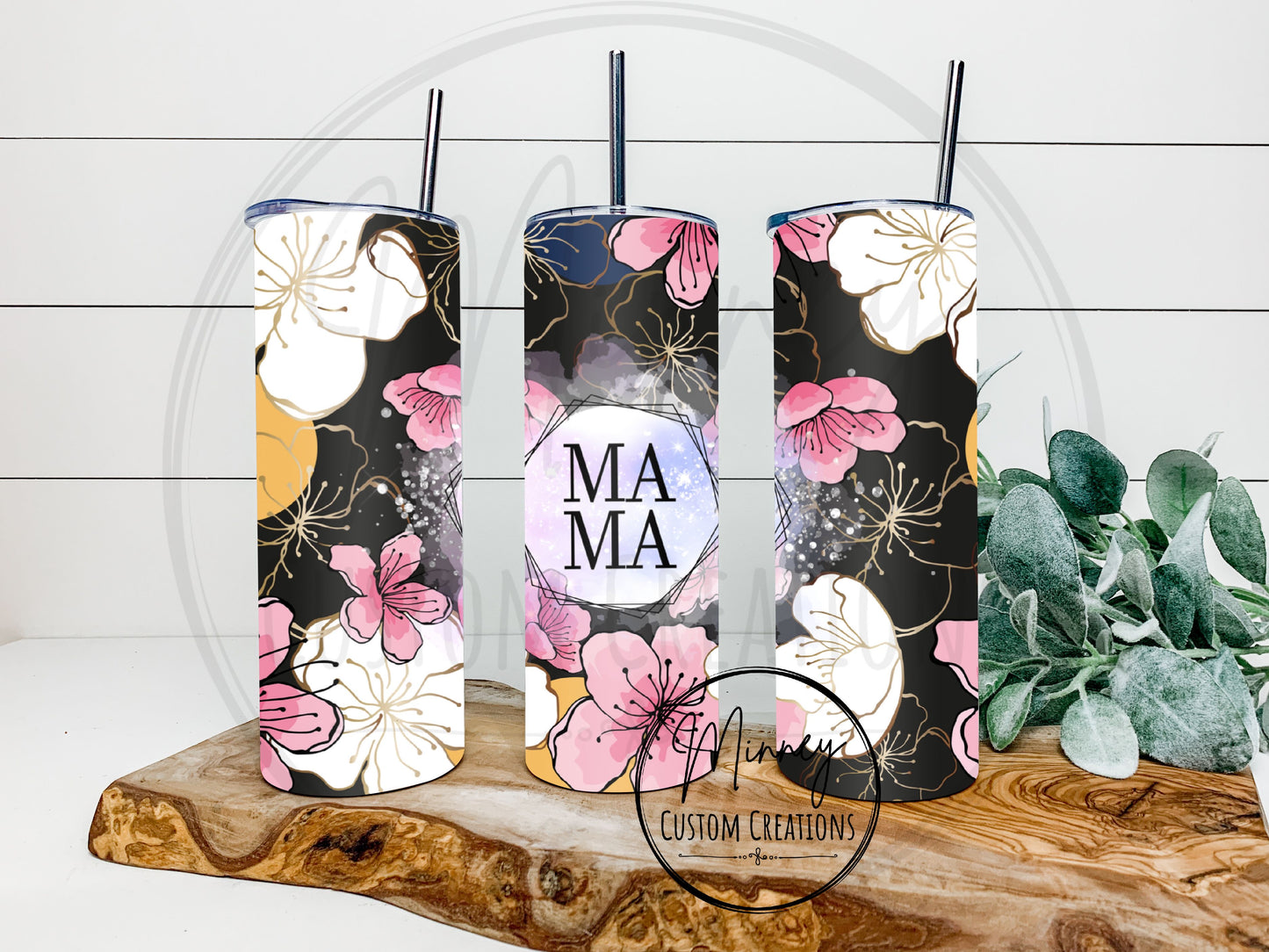 Floral Mama Tumbler