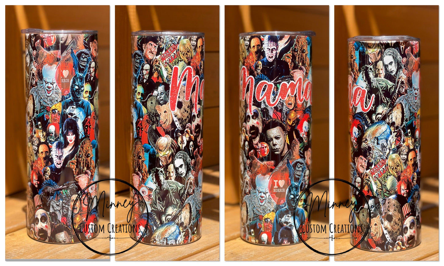 Horror Movie Tumbler