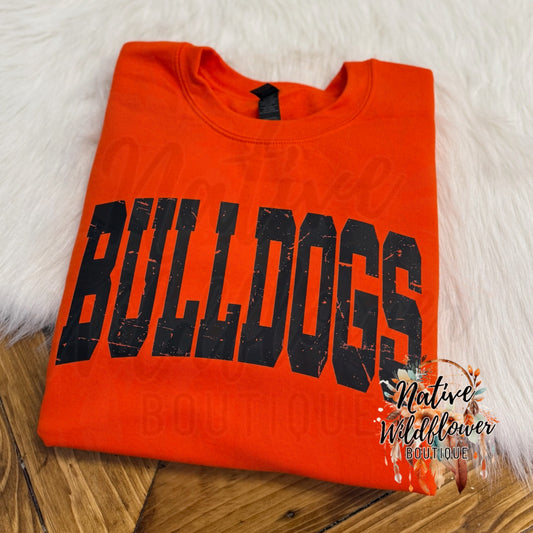 Black Varsity Bulldogs