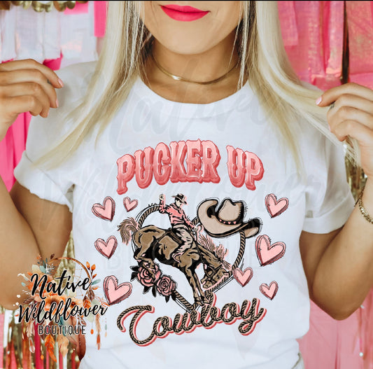 Pucker up Cowboy