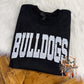 White Varsity Bulldogs