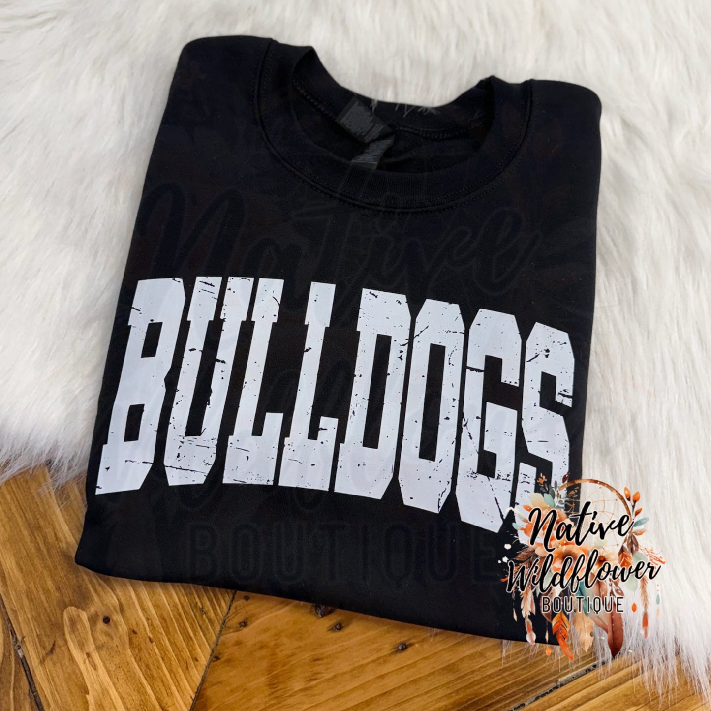 White Varsity Bulldogs