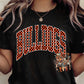 Black and Orange Checkered Bulldogs