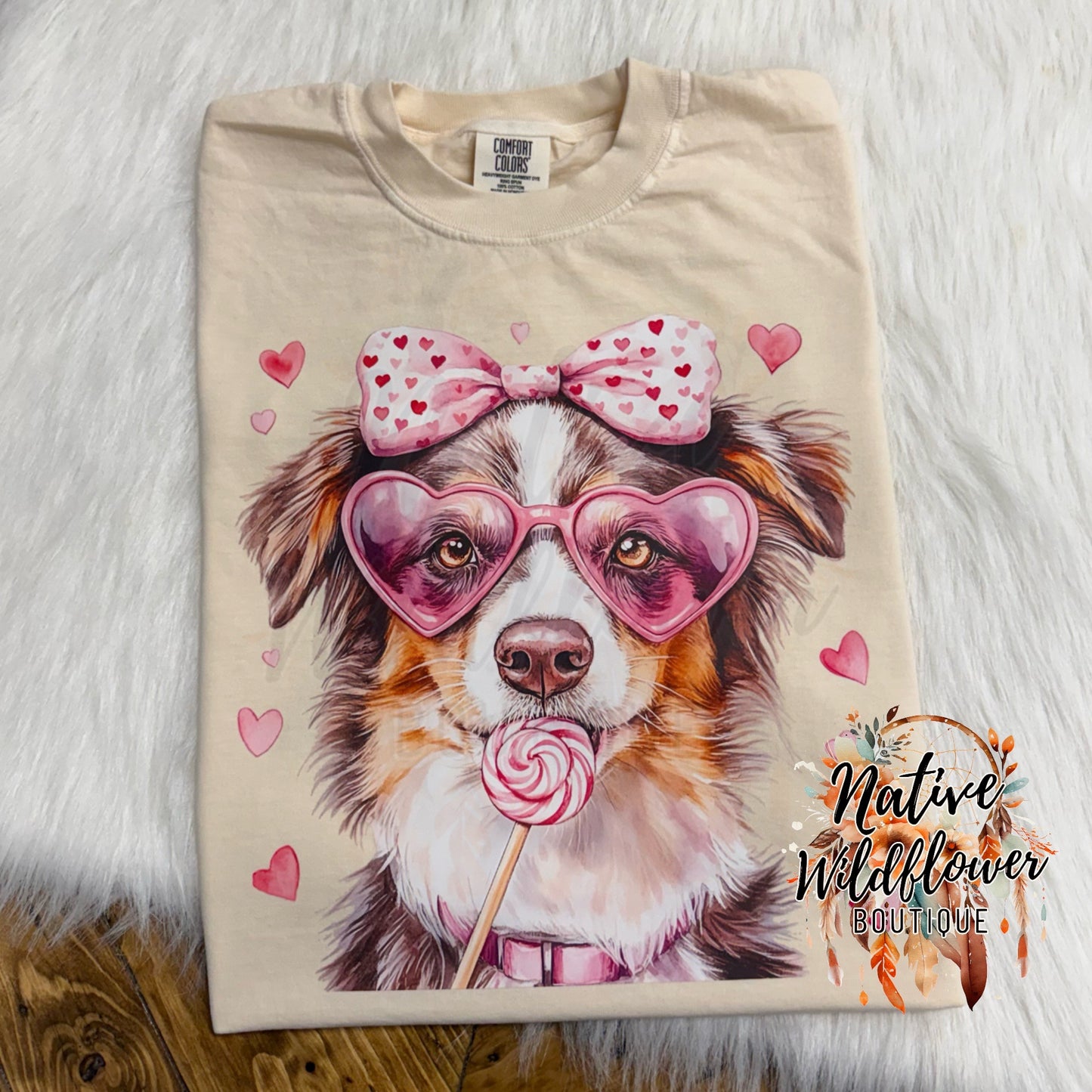 Valentine Border Collie
