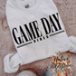 Game Day Vibes- Black design