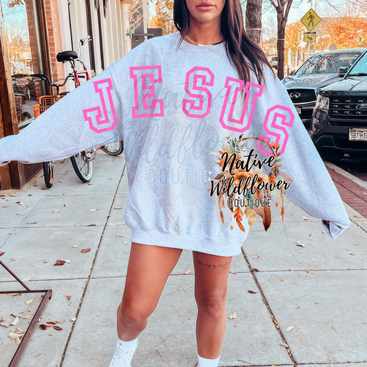 Oversized Jesus Sweatshirt