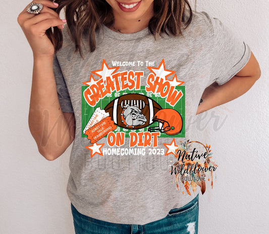The Greatest Show on Dirt Yale Homecoming Shirts