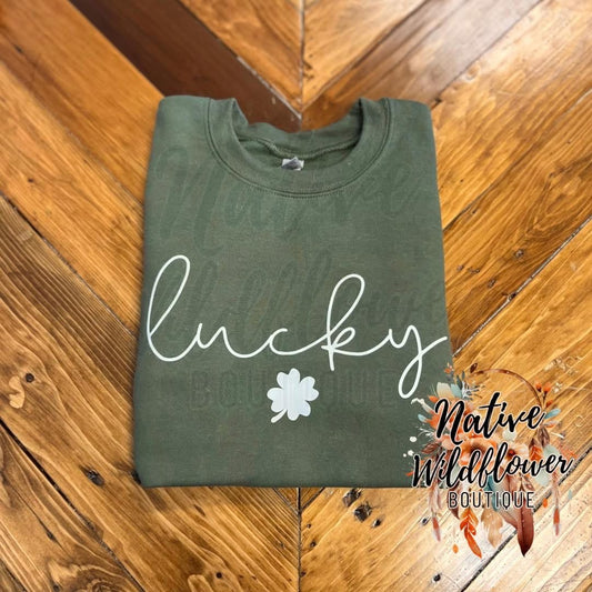 Cursive Lucky