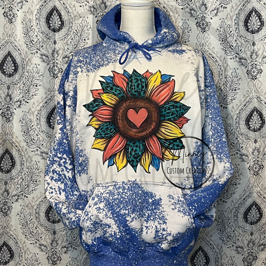 Colorful Sunflower Hoodie