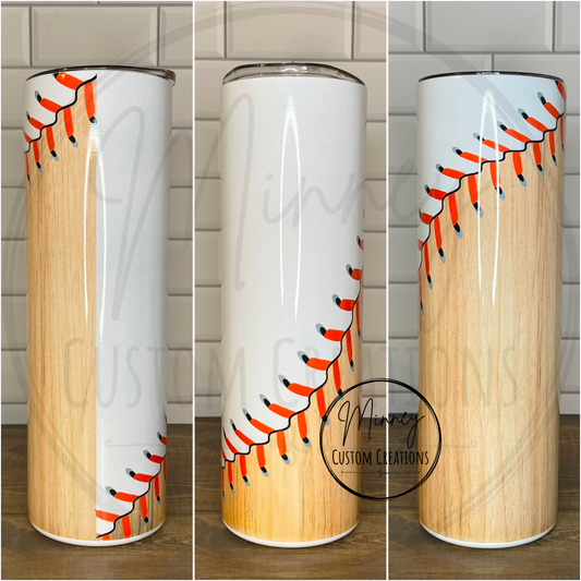 Baseball/Bat Tumbler