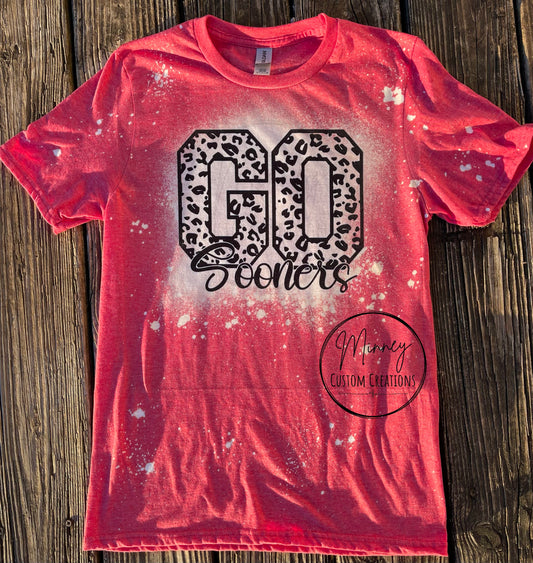 Go Red Leopard print tee