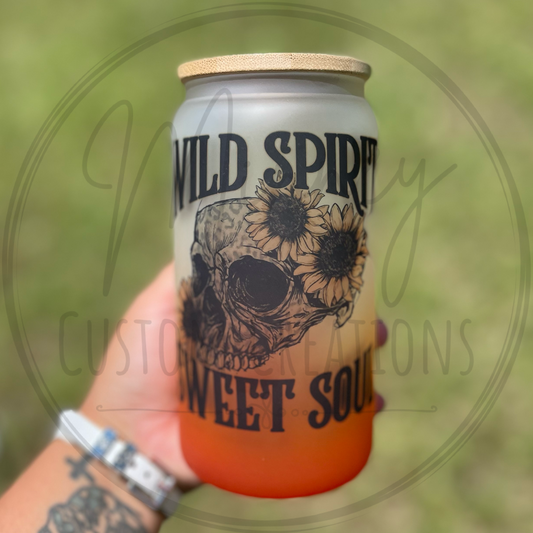 Wild Spirt, Sweet Soul Glass Can